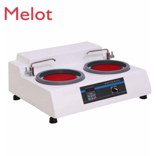 Metallographic polishing machine MP single and double disc stepless speed change polishing machine inlaying machine microscope