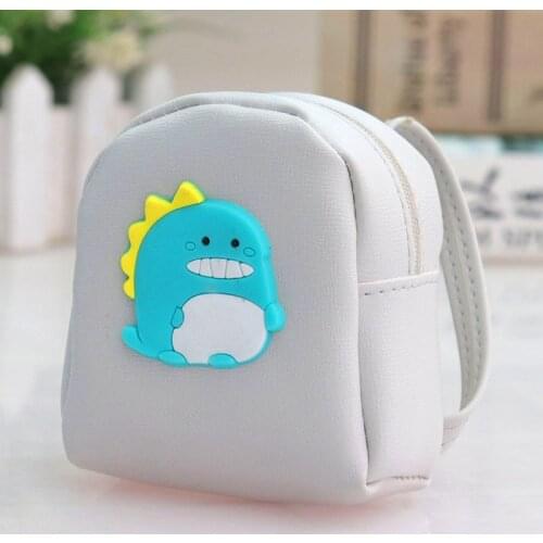 New Cartoon Pu Leather Schoolbag Modeling Womens Zero Wallet Coin Purse Porte Monnaie Femme Mini Bag Sac Coin Pouch Portfel