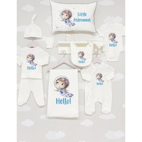 Organic 11 Track Interlock Hospital Output-For Baby Series Baby Set Lux 100 Cotton High Quality
