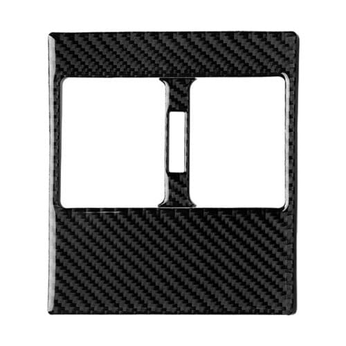 Fit For Mercedes-Benz old C-Class W204 carbon fiber rear exhaust air outlet decoration Interior modification