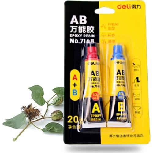 20g AB Transparent Epoxy Glue Strong Universal Adhesive For Plastic Glass Ceramic High Viscosity Glue Waterproof Quick Drying