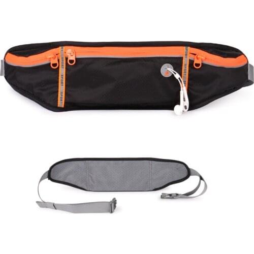 Outdoor Sports Waist Pack Breathable Waterproof Men Belt Bag Reflective Fashion Phone Fanny Pack Women Traval Security Waist Bag