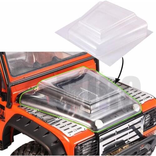 TRX4 1/10simulation climbing car modification TRAXXAS TRX-4 82056-4 engine compartment cover bracket Lily page Car shell column