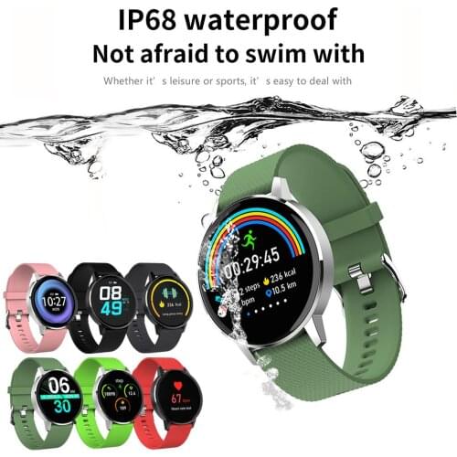 T4 Smart Watch Waterproof Bluetooth Tempered Glass Fitness Tracker Heart Rate Monitor Mens Women For iPhone Xiaomi Huawei