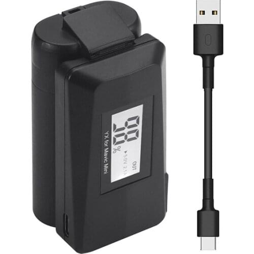 Mavic mini Charger Battery display Charger with Discharger capacity Monitor features for dji mavic mini drone Accessories