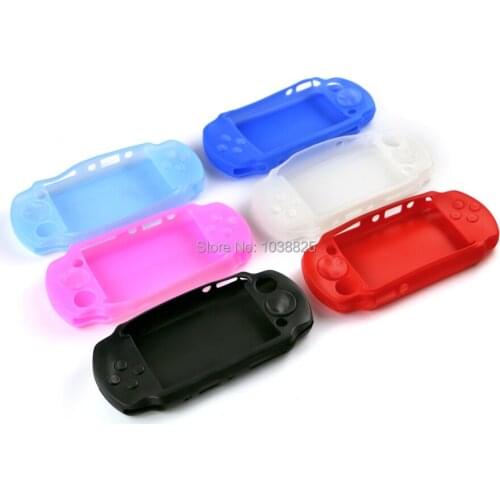 10pcs Silicone Soft Protective Cover Shell for PSP E 1000 Console for PSPE 1000 Body Protector Skin Case