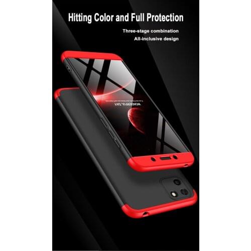 100pcs/lot Protector Case For Huawei P Smart 2020 Y5P Y6P Honor 30 Lite 360 Full Shockproof Hard PC Back Cover