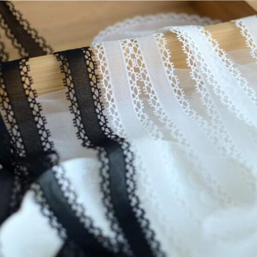 5 Meters Handicrafts Embroidered Net Smooth Lace Trim Ribbon DIY Polyester Lace 2cm Width