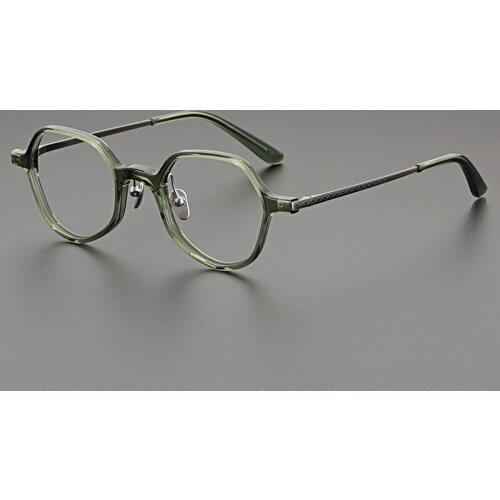 Acetate eyeglasses frame men Vintage handmade Designer optical glasses Myopia reading women prescription computer eyewear
