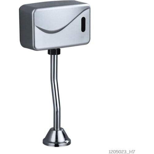 Bathroom Toilet Automatic Electric Urinal Flush Valve Sensor Infrared Touchless Exposed Wall Mount DC 6V Accessories