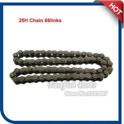Z190 Engine Starter Motor Chain 25H Chain 66pins(links) For Zongshen 190cc Pit Dirt Bike