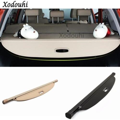 For Hyundai Tucson 2019 2020 Rear Parcel Shelf Car styling Trunk Cover Material Curtain Rear Curtain Retractable Spa