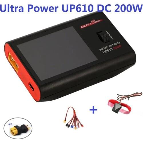Ultra Power UP610 DC 200W 10A Pocket Smart Charger for 2-6S Lipo Battery