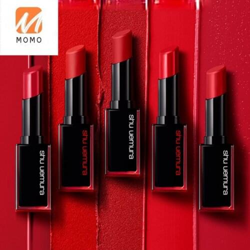 Small Red Square Bright Soft Mist Lipstick Velvet Matte Brown Br784 Wild Red Chestnut Matte Lipstick