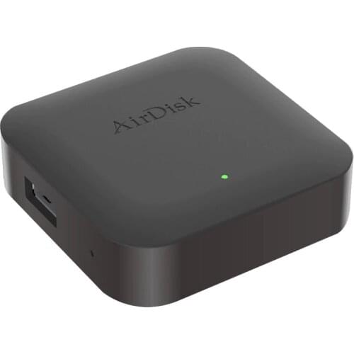 AirDisk Q1 mobile hard disk box home NAS home network storage server cloud storage private cloud local area network personal clo