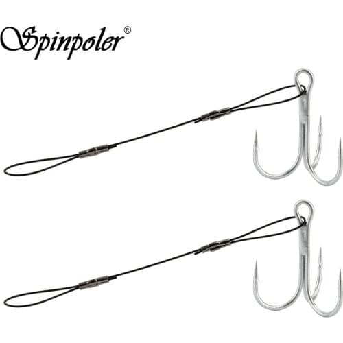 New 1pcs Fishing Hook String Hooks #6 #1 #1/0 #2/0 Fishhook Connector Jig Hook Freshwater Carp Fishing Tackle
