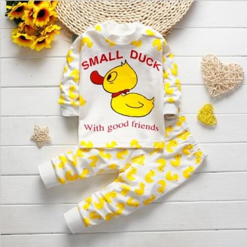 Autumn and winter children Autumn clothing + pants Qiuku cotton underwear sets baby baby clothes TZ18