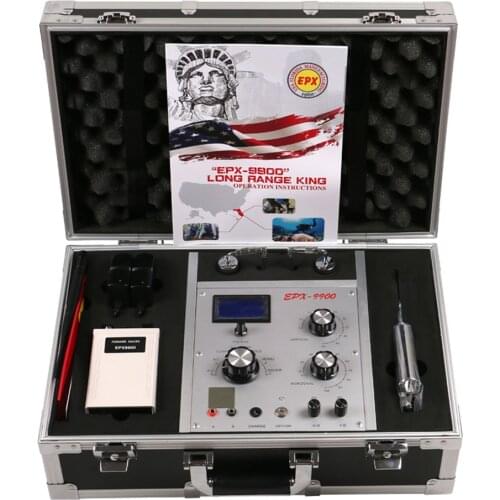 Deep Long Range Underground Metal Detector EPX9900 Treasure Hunting Diamond Finder for Gold Silver Copper P.G Tin Aluminum