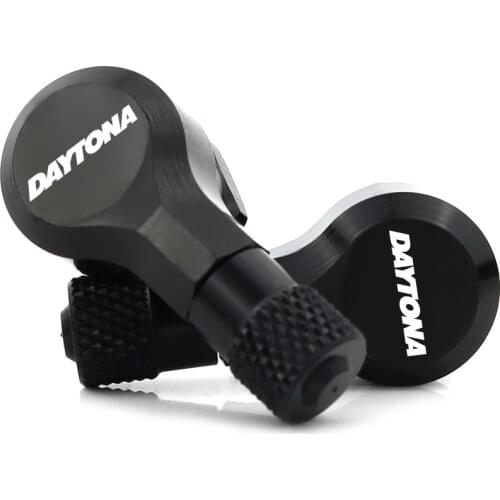 MotorFront and Rear CNC Wheel Tubeless Tire Valve Stems 90 Degree 8.3mm For Triumph Daytona 600 650 675 675R 1000 Aluminum