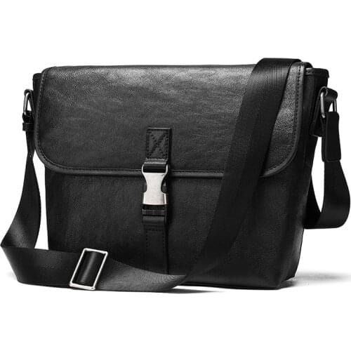 Famous brand Mens Genuine Leather shoulder bag man Messenger Bag for man leather fashion Flap male Crossbody Bags handbags