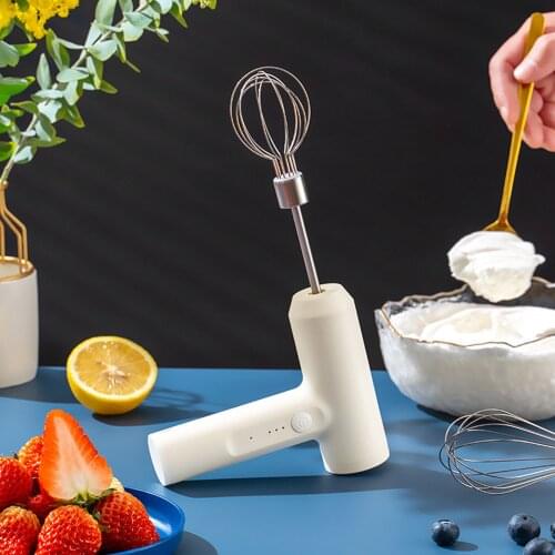 Maker Whisk Baking Tool Milk Frother Stainless USB Charging 1PC Household Supplies For Coffee Multifunction Eggbeater
