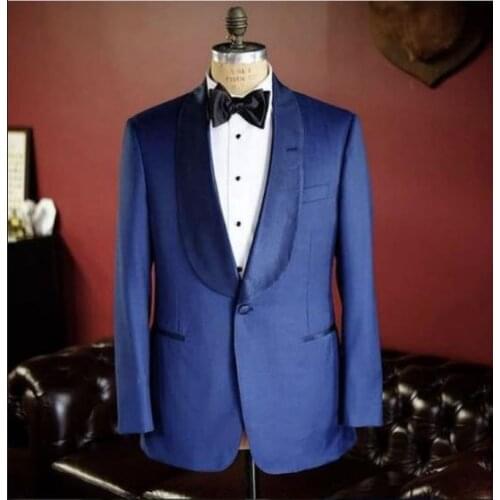 High Quality Mens casual Jacket Suit Brand One Button Mens Clothing Spring and Autumn Solid Color Slim Jacket One-Piece Jacket