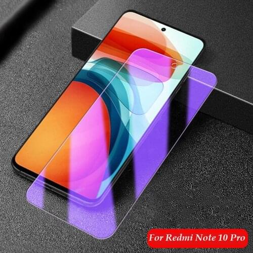 Screen Protector for Xiaomi Redmi Note 10 Pro Max 5G Matte Frosted Anti-blue Tempered Glass for Redmi Note 10S 10T 10Pro India
