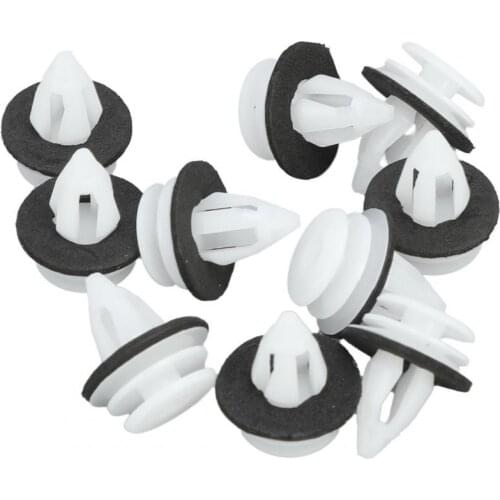 10Pcs Useful Door Card Fascia Compact ABS Anti-rust Interior Door Card ABS Trim Clip Door Card Panel