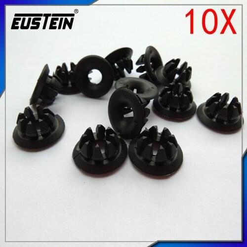 10x Hood Prop Rod Pivot Grommet Clip Retainer For Honda Accord 00-14 Odyssey 09-14 Spirior 08-13 FIT 13-14 Insight K64