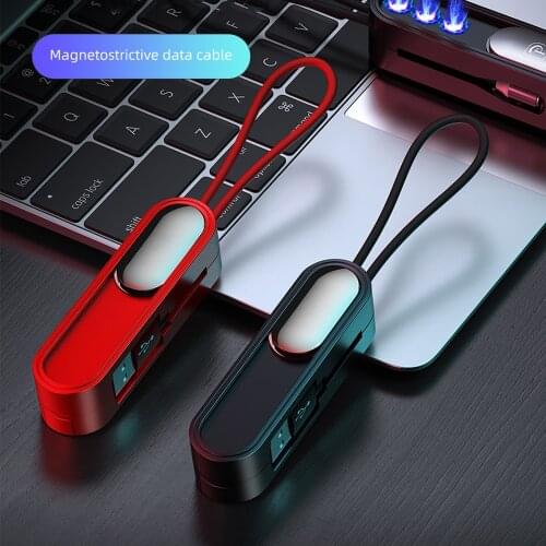 3 in 1 Portable Magnetic USB Data Cable Charger Quick Charge Universal Mobile Phone Type-C Cord For iPhone 12 Xiaomi 11 Huawei