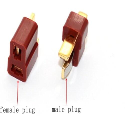 5sets T-type power supply electrical connector male and female plug-in electric car T-shaped
