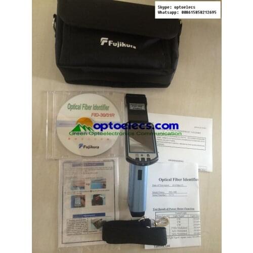 Free Shipping FID-30R Optical Fiber Identifier built-in optical power meter three detecting functions: TONE TRAFFIC ONU