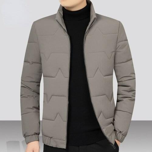 Brand Male Winter Parkas Men Warm Thick Windproof Jacket High Quality Stand Collar Coat Mens Fashion Waterproof Outwear Y77