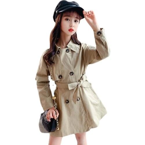 CEDUOWAHS Trench Coats For Girls