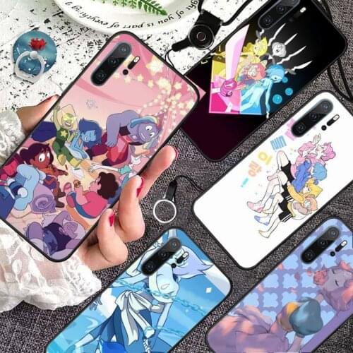 Cartoon Steven Universe Phone Case Funda For Huawei P9 P10 P20 P30 Lite 2016 2017 2019 plus pro P smart