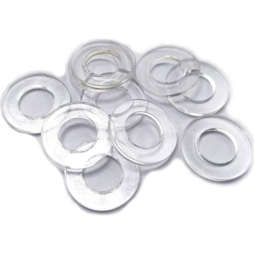 【DX-Market】M3~M10 PC Flat Washers ,Nylon Polycarbonate Plastic Washer ,F022