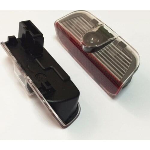 Haoyuehao Automobile Door Logo Emblem Welcome Lights For VW Superb 2009 2010 2011 2012 2013 2014 2015 Car Styling Tunning