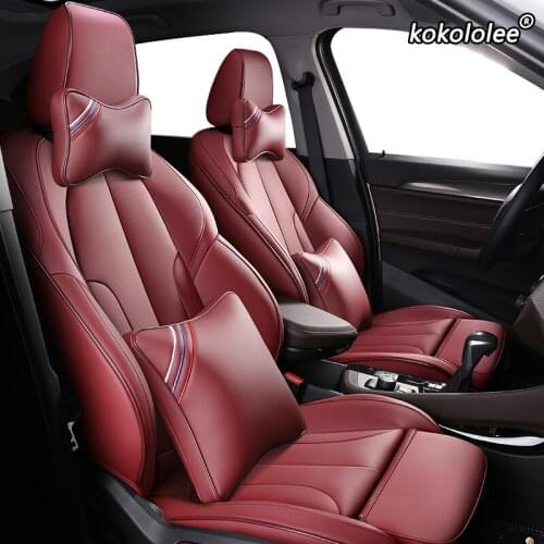Kokololee Custom Leather car seat cover set For BORGWARD BX7 BX5 BXi7 BX6 BMW z4 E85 E86 Automobiles Seat Covers car seats