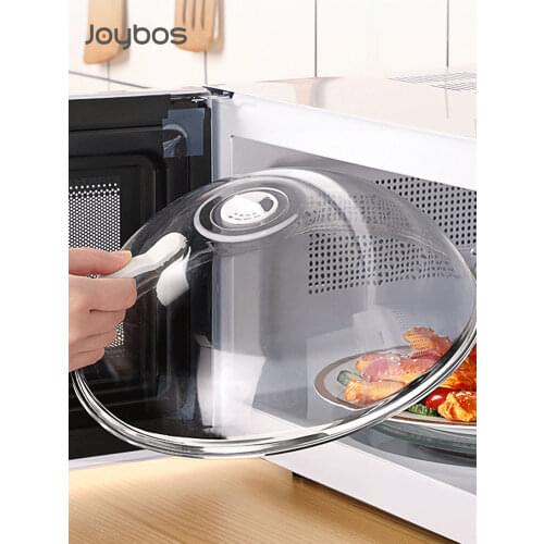 JOYBOS Microwave Heating Cover Household High Temperature Resistant And Oil Splash-Proof Fresh-Keeping Hot Vegetable Cover JX3