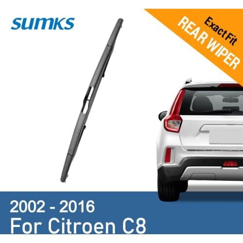 SUMKS Rear Wiper Blade for Citroen C8 2002 to 2016
