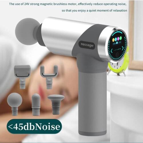Deep Tissue Muscle Massage Gun Body Shoulder Back Neck Massager Exercising Athletes Relaxation Slimming Shaping Pain Relief