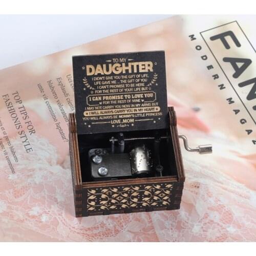 Queens Music Box Bohemian Rhapsody "You are my Sun" theme song "Love Dad, Love Mom, Love Daughter, Love Wife" Christmas Gift