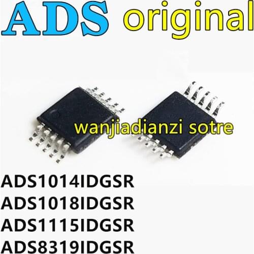 New and original, spot ADS1115 IDGSR BOGI 1015 BRPI 1013 1014 1113 1118 MSOP10 Adc chip,Encapsulation MSOP - 10