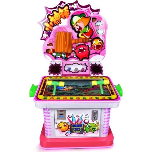 SQV Indoor amusement equipment kids learning coin operated electronic hit hammer arcade machine