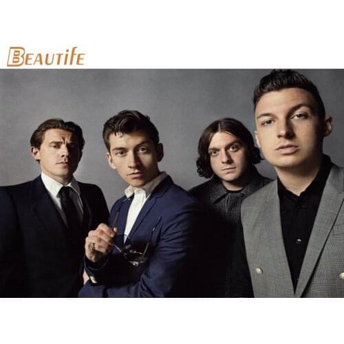 Custom Arctic Monkeys Poster Home Decoration Fashion Silk Fabric Wall Poster Custom Poster high quality
