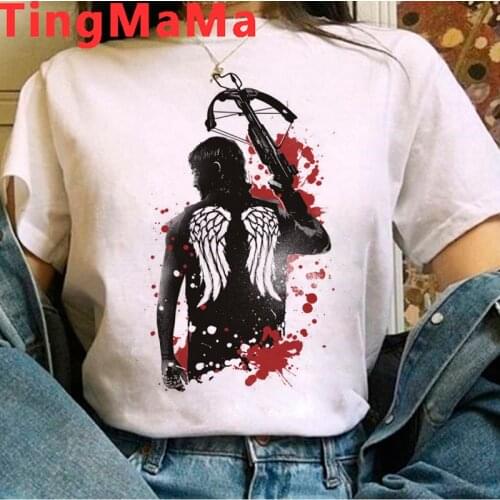The Walking Dead Negan tshirt men white t shirt casual plus size summer top t-shirt aesthetic