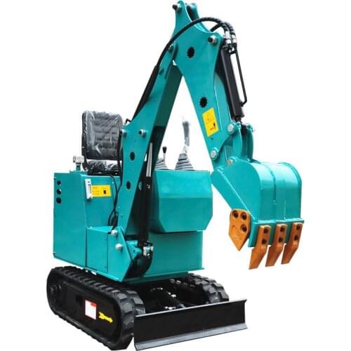 Shandong China Famous Brand Small Mini Electric Excavator 0.8T With CE Certificate