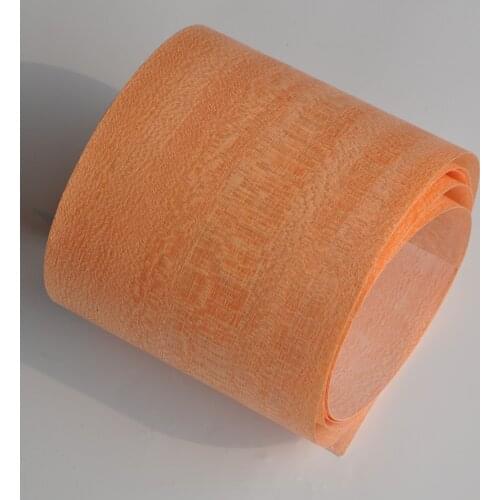 Dyed Orange Lacewood Wood Veneers Size 250x15 cm Table Veneer Flooring DIY Furniture Natural Material Bedroom Chair Table Skin