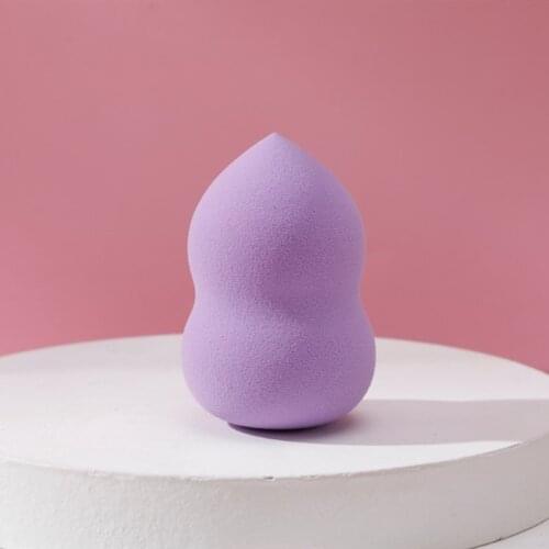4.2*6cm Gourd Shaped Makeup Sponge Powder Puff Three-Dimensional Latex Cosmetic Puff Beauty Egg Makeup Beauty Tools