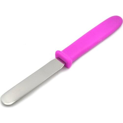1PC S/Steel Butter Cake Cream Knife Spatula for Cake Smoother Icing Frosting Spreader Fondant Pastry Cake Decorating LB 063
